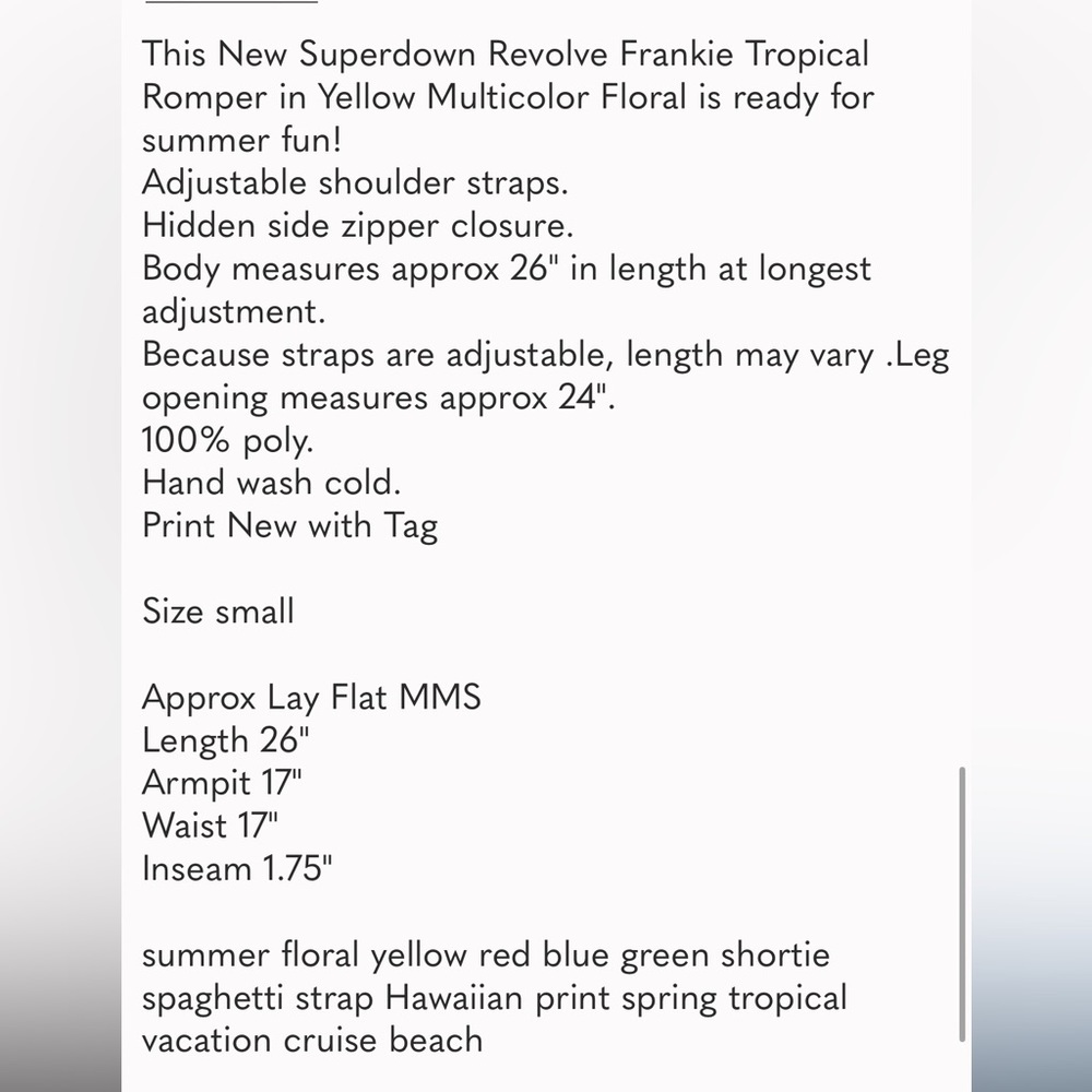 Superdown Frankie romper - Picture 5 of 7